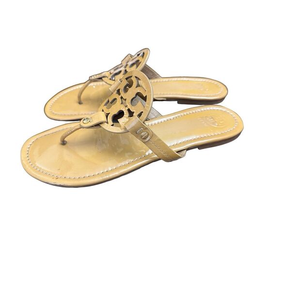 Tory Burch Miller Patent Samdala - Picture 2 of 7